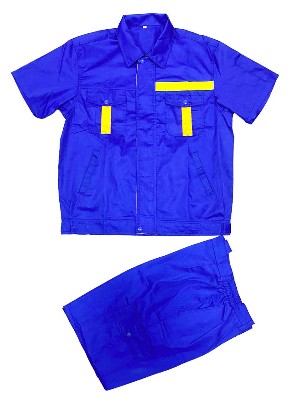 夏季工廠工裝套裝定制防靜電耐磨透氣工作服定制 派登服飾